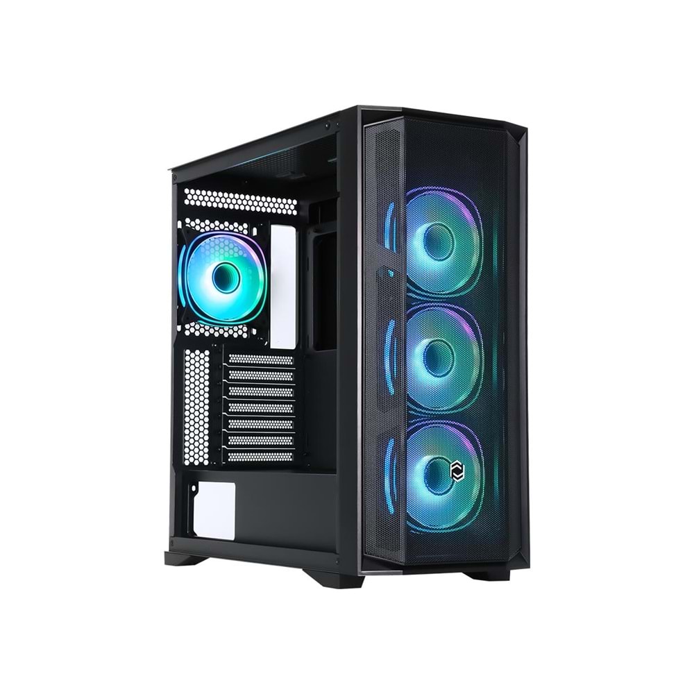 Frisby CX-500 750w 80+(Bronze) ARGB Fan Gaming Mesh 4RGb Fan Yan:4mm Temper Cam-Ön Panel:Abs+ Mesh 