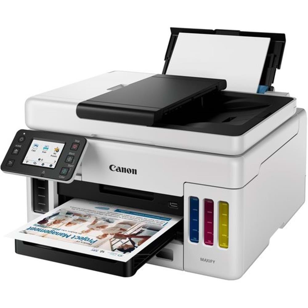 Canon GX6140 Yazıcı-Tarayıcı-Fotokopi Renkli Mürekkep Tanklı Yazıcı WI-FI Ethernet 