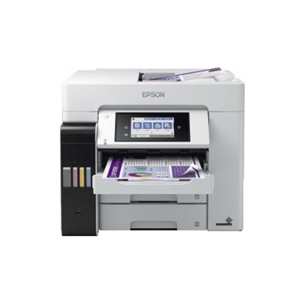 EPSON EcoTank L6580 A4 Çok İşlevli Wi-Fi Mürekkep Tanklı Yazıcı Tarama, Fotokopi ve Faks