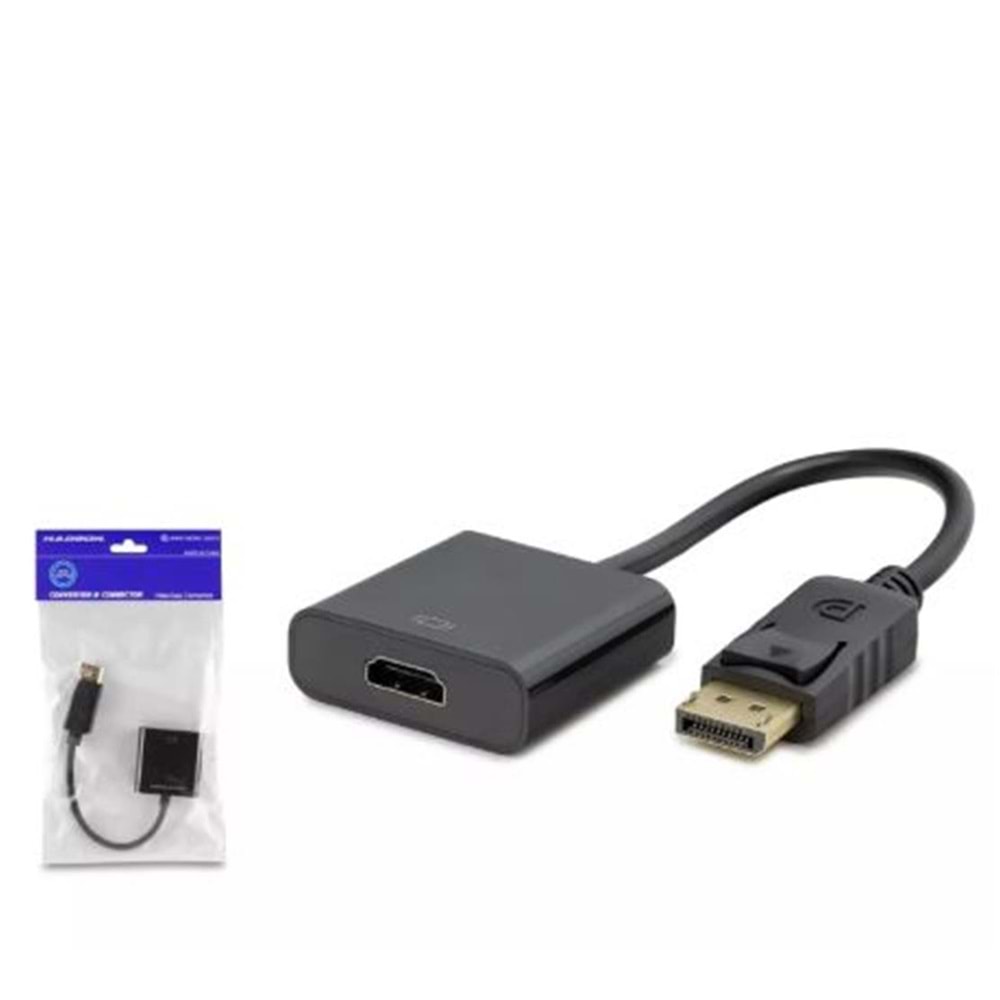 Hadron Hdx7767 Display To Hdmi F Çevirici 4K 30Hz Siyah