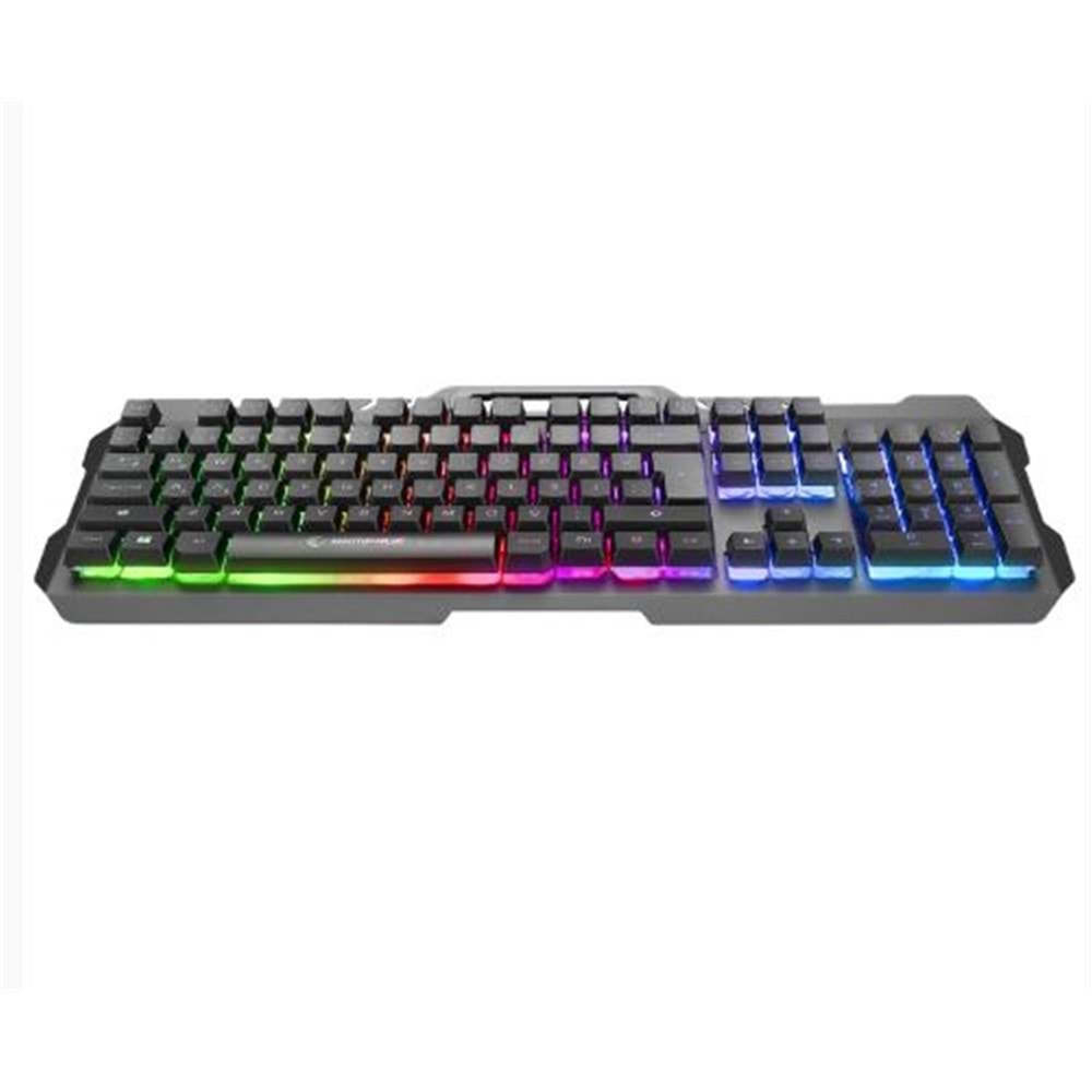 Rampage KB-R57 X-JAMMER Gökkuşağı Aydınlatmalı USB Tam Türkçe Gaming Oyuncu Klavyesi