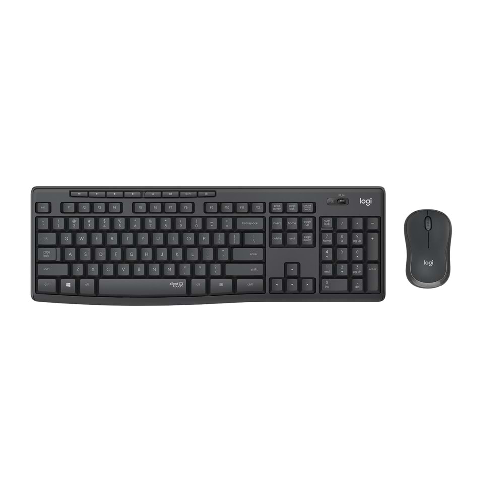 Logitech 920-009804 MK295 Kablosuz Siyah Klavye Mouse Set 