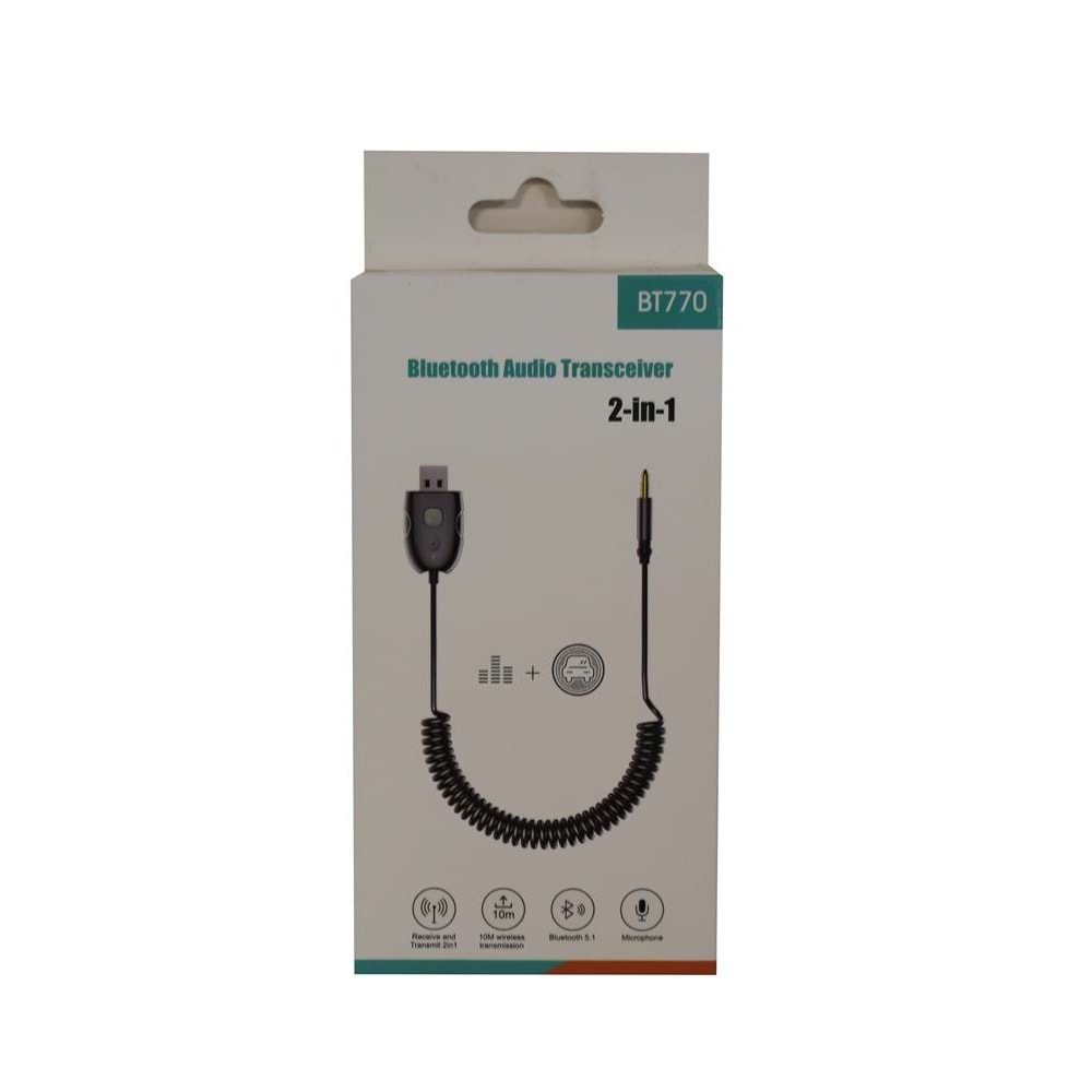 Bluetooth Audio Transceiver BT770 2-in-1 Megatech 