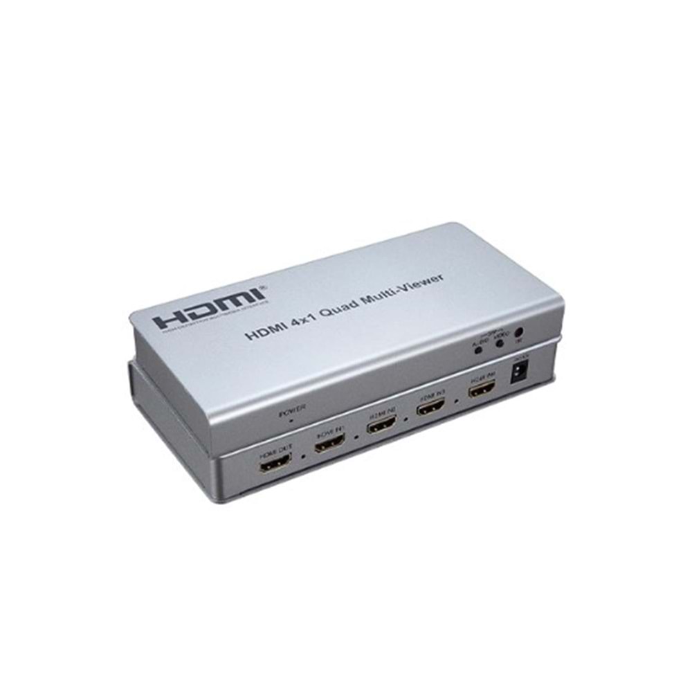 Nova NVC-HDSW4-Q HDMI 4-1 Quad Multi Viewer 4 Giriş 1 Çıkış