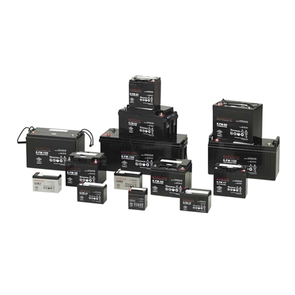 MAKELSAN 6FM-7 12V 7AH KURU TİP AKÜ