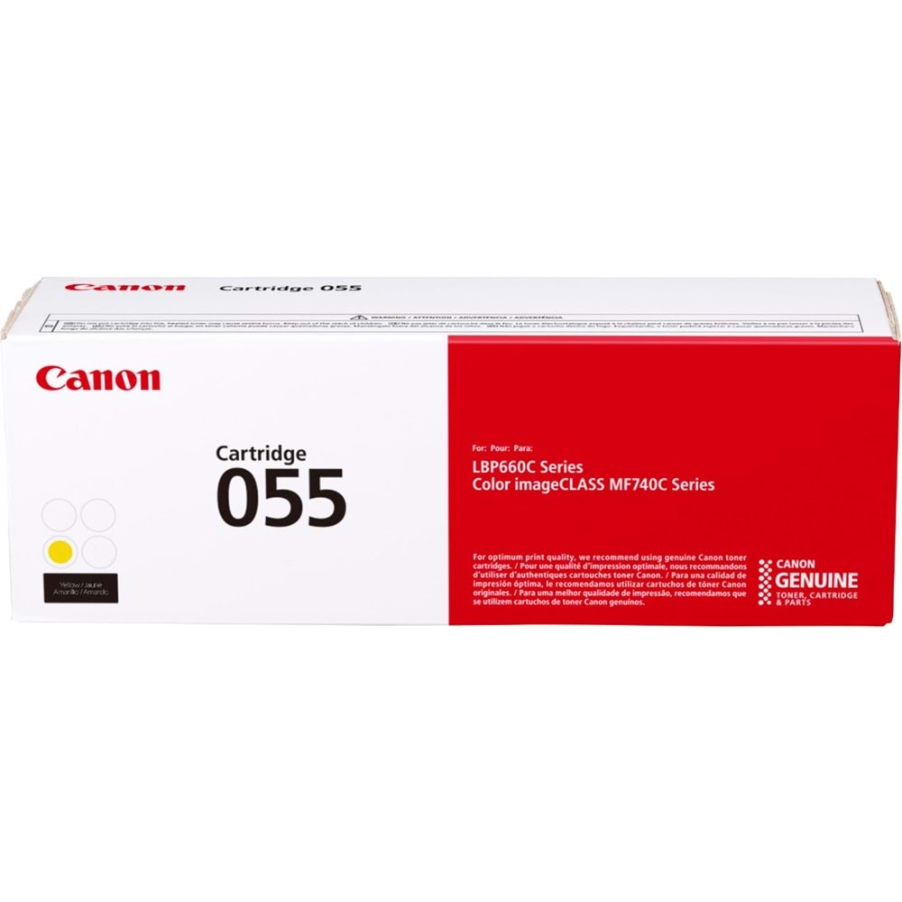 Canon CRG-055Y Yellow Sarı Toner MF745