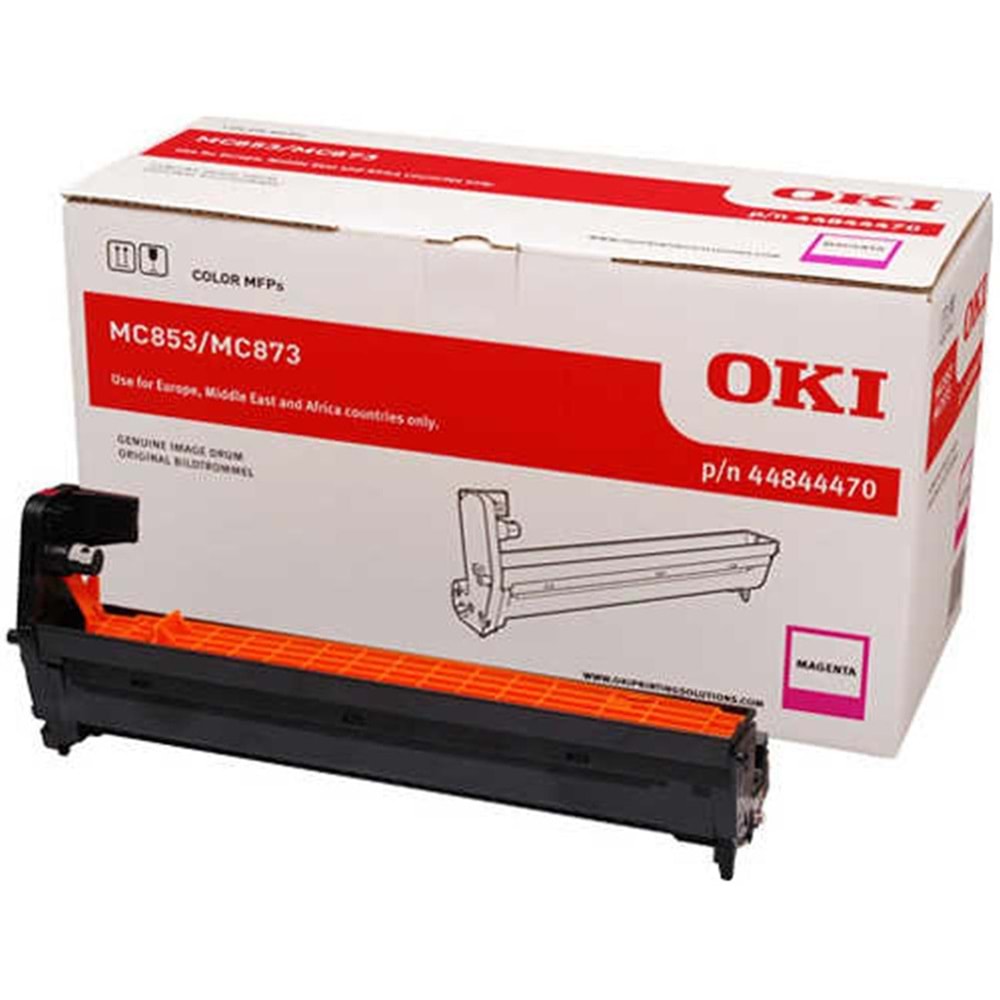 OKI 44844470 KIRMIZI DRUM ( GÖRÜNTÜLEME SİLİNDİRİ ) - MC853, MC873, MC883 - 30000 SAY