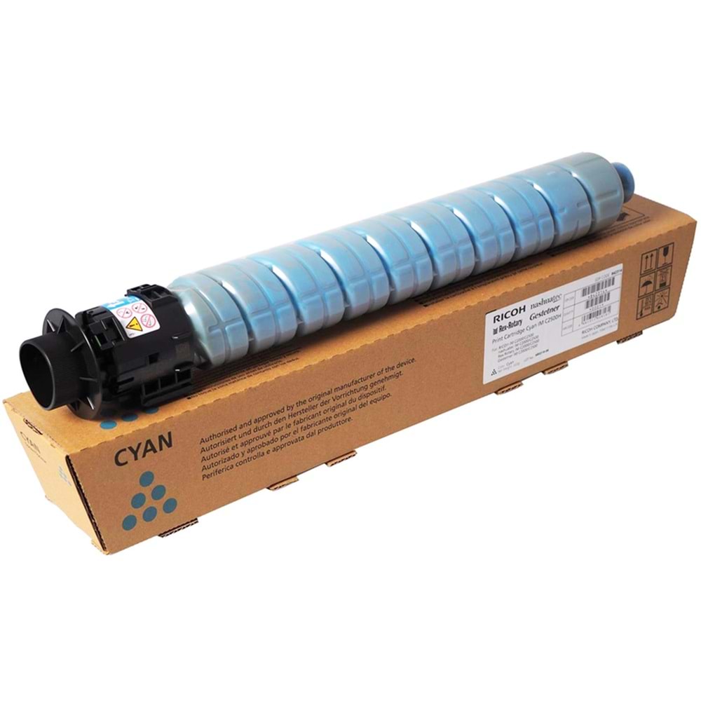 Ricoh IM C2500H Cyan Mavi Orjinal Fotokopi Toneri IM C2000-2500 10.500 Sayfa 