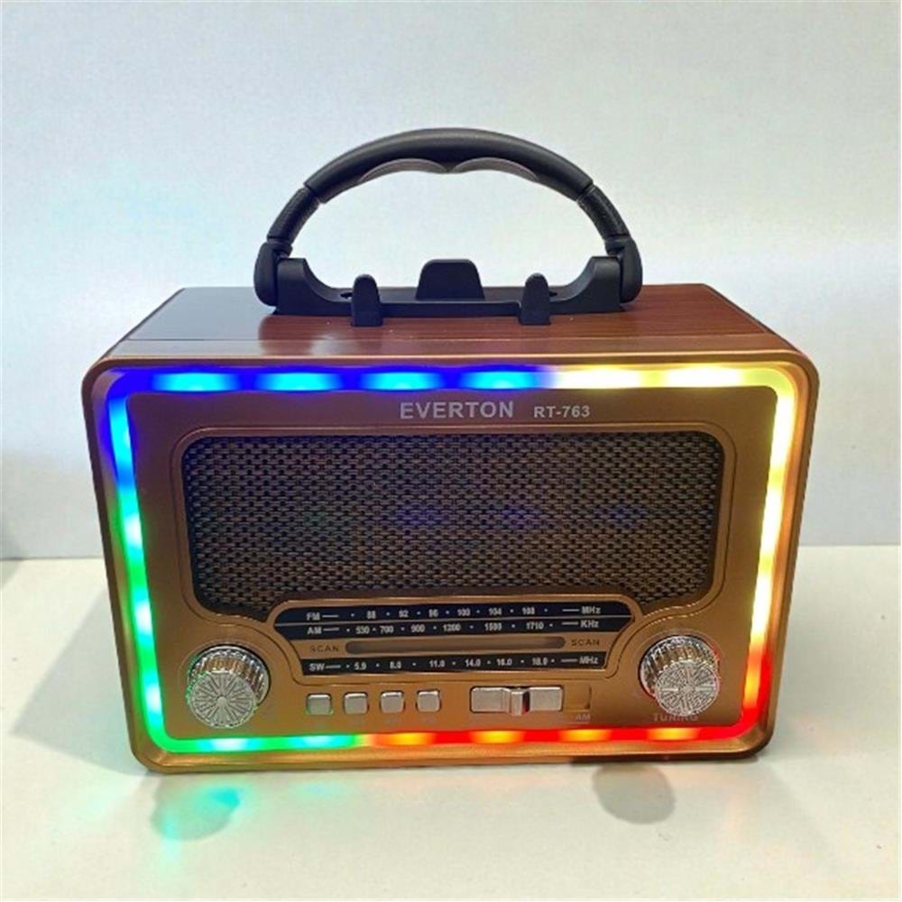Everton RT-763 Bluetooth Usb-Micro Sd Nostaljik Radyo