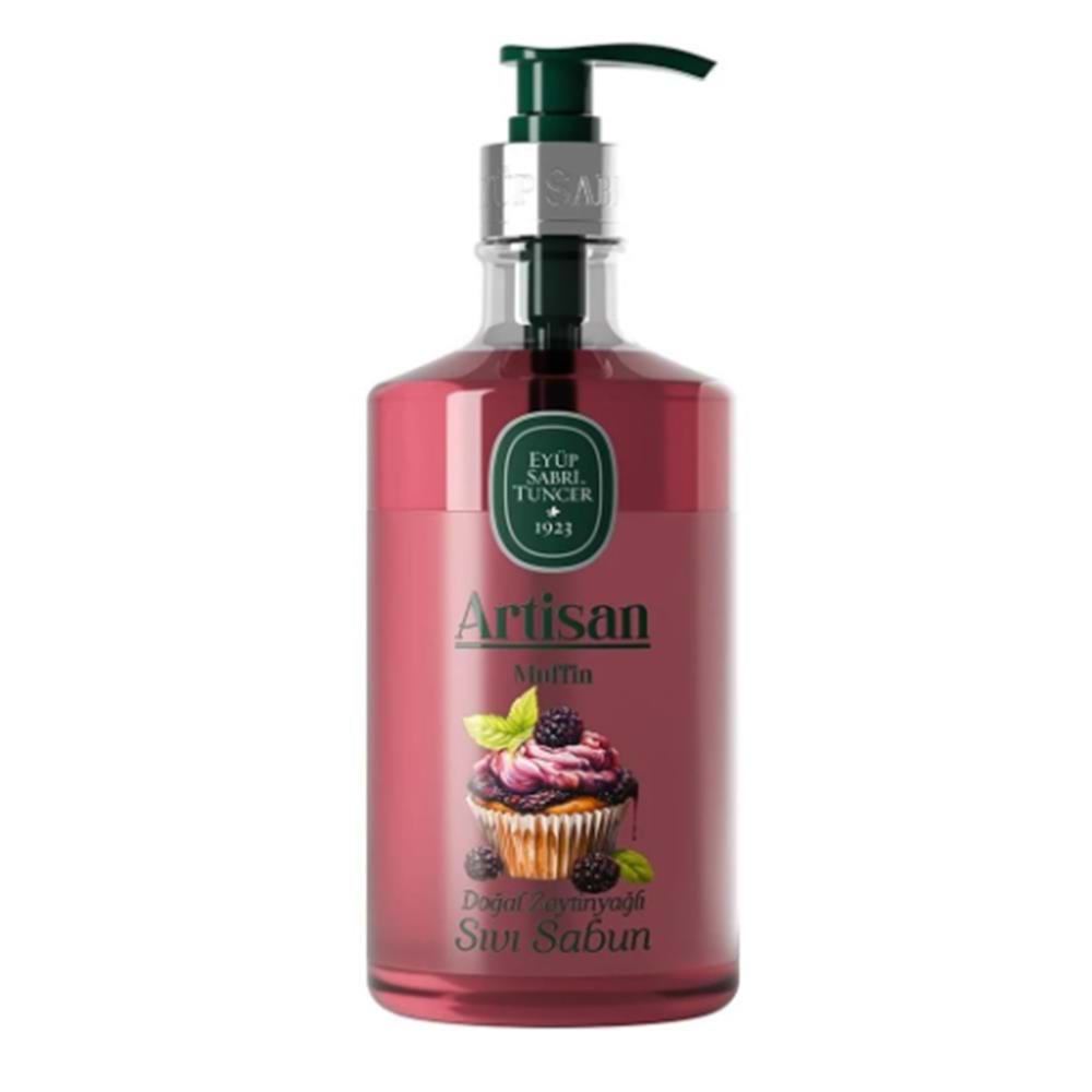 Eyüp Sabri Tuncer Artisan Muffin 600ml Doğal Zeytinyağlı Sıvı Sabun 