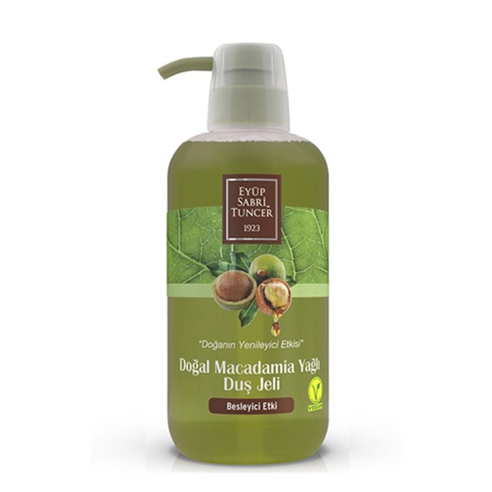 Eyüp Sabri Tuncer 600ml Duş Jeli Doğal Macadamıa