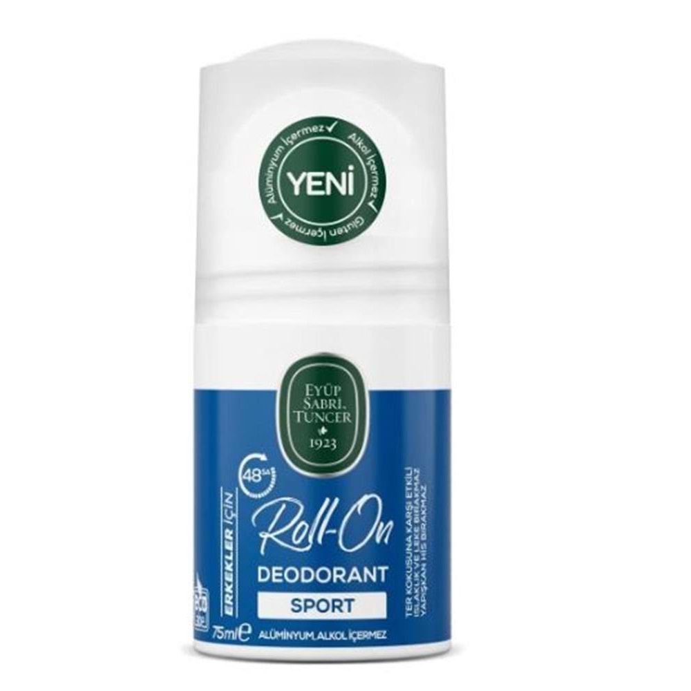Eyüp Sabri Tuncer Roll-on Deodorant -Sport Erkek 75ml