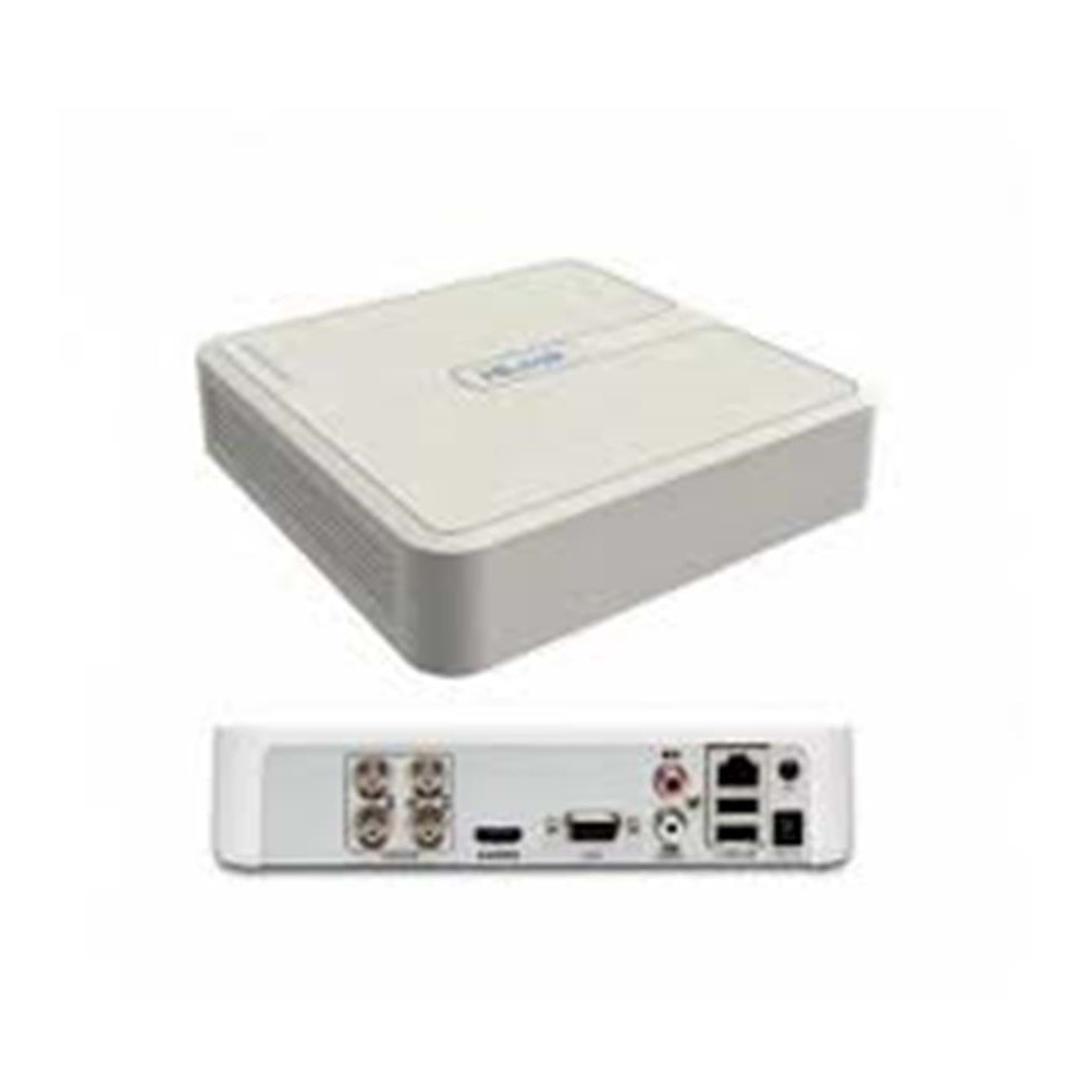 Hilook DVR-104G-M1 4 Kanal 1 HDD DVR Kayıt Cihazı (Ses girişi: 1xRCA ve 4xCOAX)
