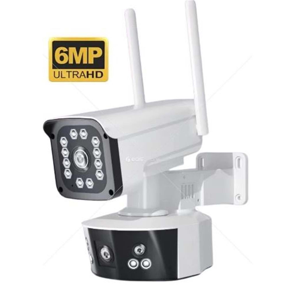 OKam O-KAM 3920 6MP 4G SOLAR Dual Lens PTZ Kamera