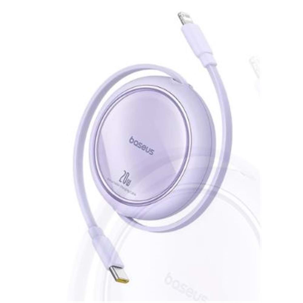 Baseus P10364501511-00 20w 1m Mor Çıkarılabilir Şarj 