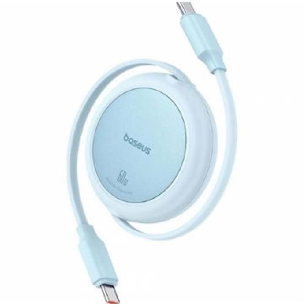 Baseus P10364500311-01 Free2 Pull 1m Şarj Kablo USB-C Mavi