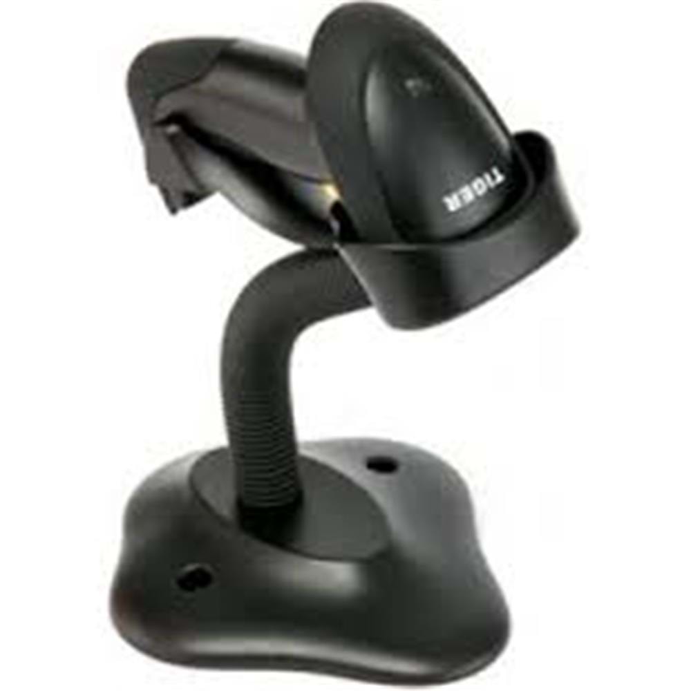 Tiger RS52 2D Bluetooth + 2.4Ghz Karekod Kablosuz Barkod Okuyucu+Credle