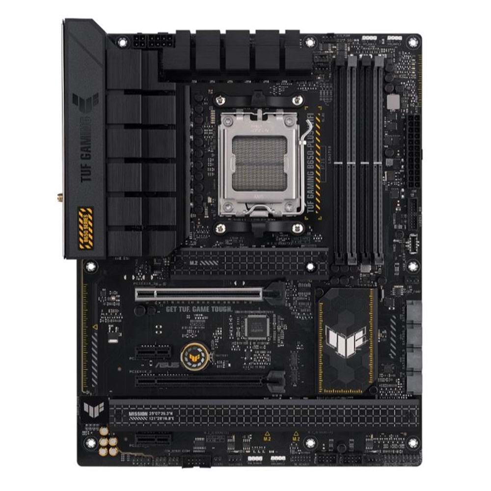 ASUS TUF GAMING B650-PLUS WIFI DDR5 6400MHZ 1XHDMI 1XDP 3XM.2 USB 3.2 ATX AM5 (AMD AM5 9000/8000/7000 SERİ İLE UYUMLU) 