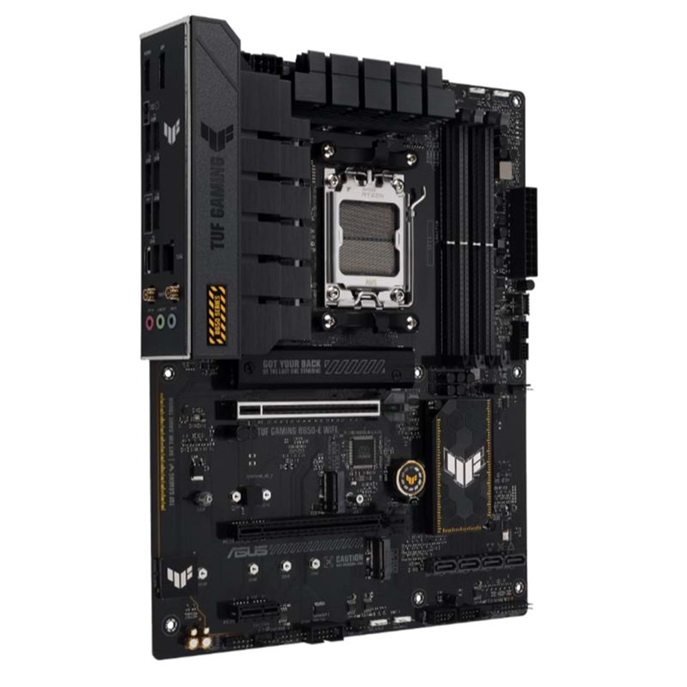 ASUS TUF GAMING B650-E WIFI DDR5 8000MHZ 1XHDMI 1XDP 3XM.2 USB 3.2 ATX AM5 (AMD AM5 9000/8000/7000 SERİLERİ İLE UYUMLU) 
