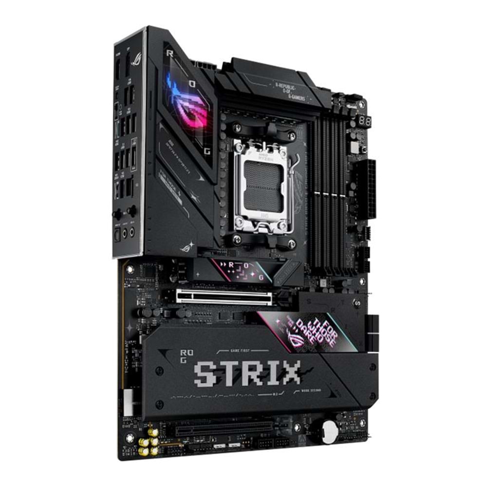 ASUS ROG STRIX B850-E GAMING WIFI DDR5 8000MT/S 1XHDMI 1XDP 1XUSB TYPE-C 5XM.2 ATX AM5( AM5 9000/8000/7000 SERİ UYUMLU) 