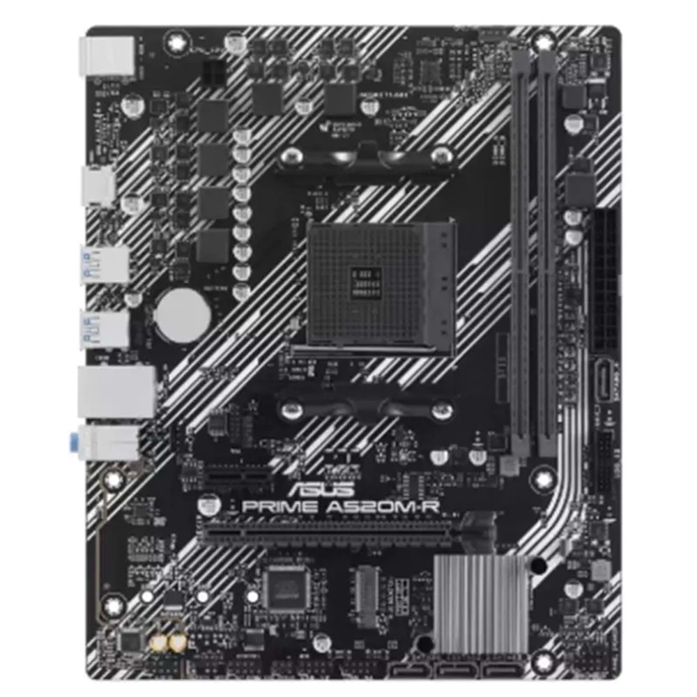 ASUS PRIME A520M-R DDR4 5100MHZ 1XHDMI 1XM.2 USB2.0 MATX AM4 (AMD AM4 5000/4000 /3000 SERİSİ İLE UYUMLU) 