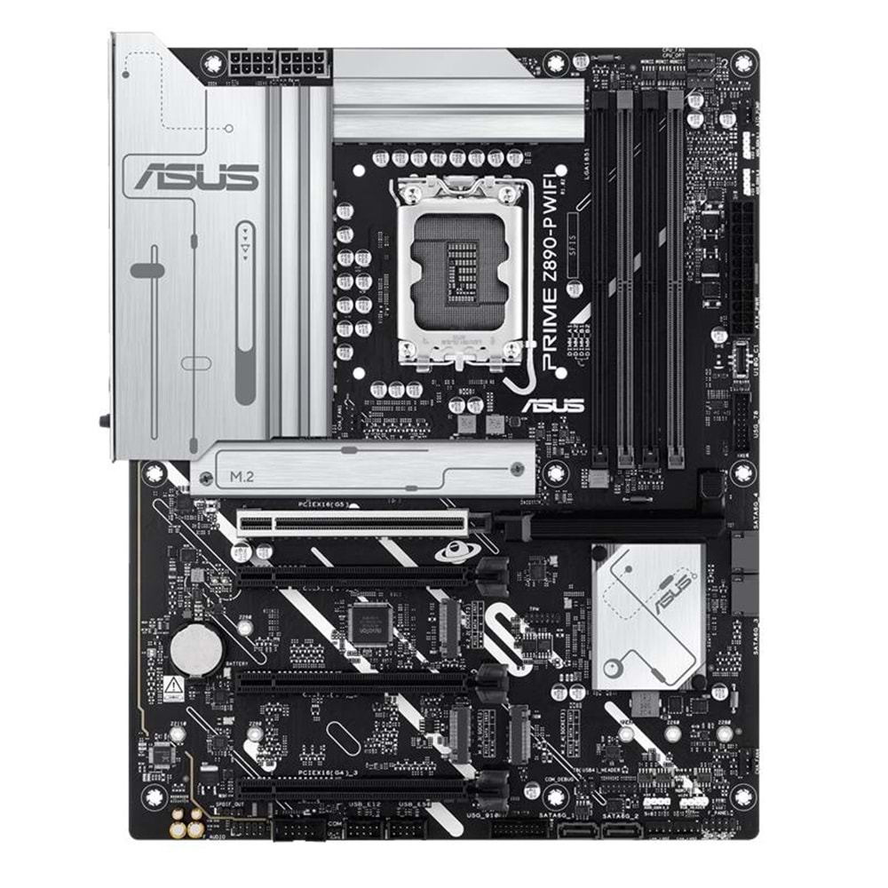 ASUS PRIME Z890-P WIFI DDR5 8666MT/S 1XHDMI 1XDP 1XUSB TYPE-C 4XM.2 ATX 1851P (INTEL ULTRA PROCESSORS SERIES 2) 