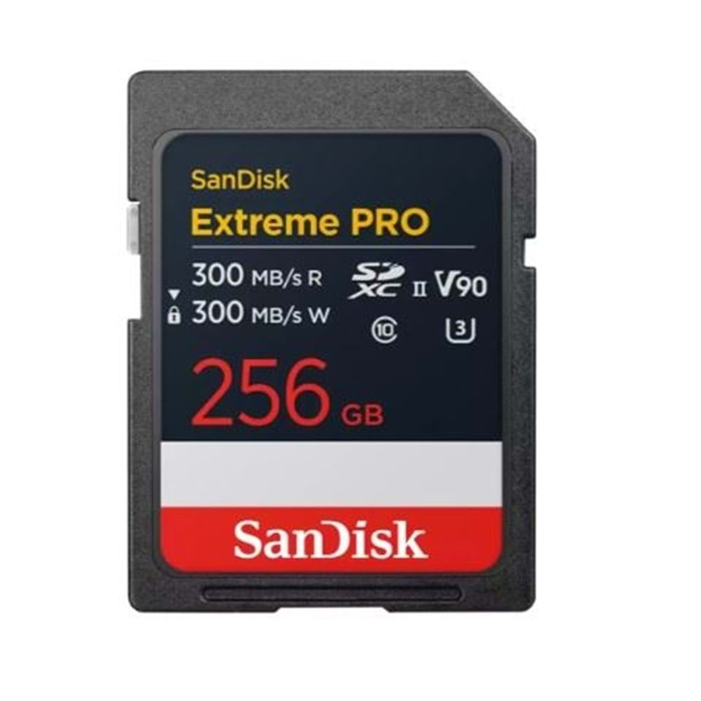 256GB SANDISK EXTREME PRO SDXC UHSII V90 SDSDXDM-256G-GN4IN 