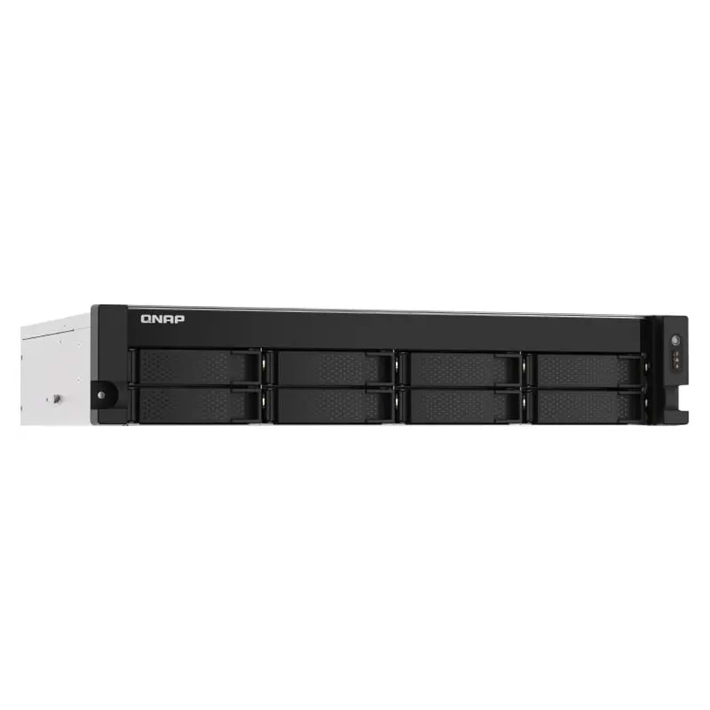 QNAP TS-873AEU-RP-4G RAM 8 HDD YUVALI RACK NAS (RESMİ DİSTRİBÜTÖR GARANTİLİ) 