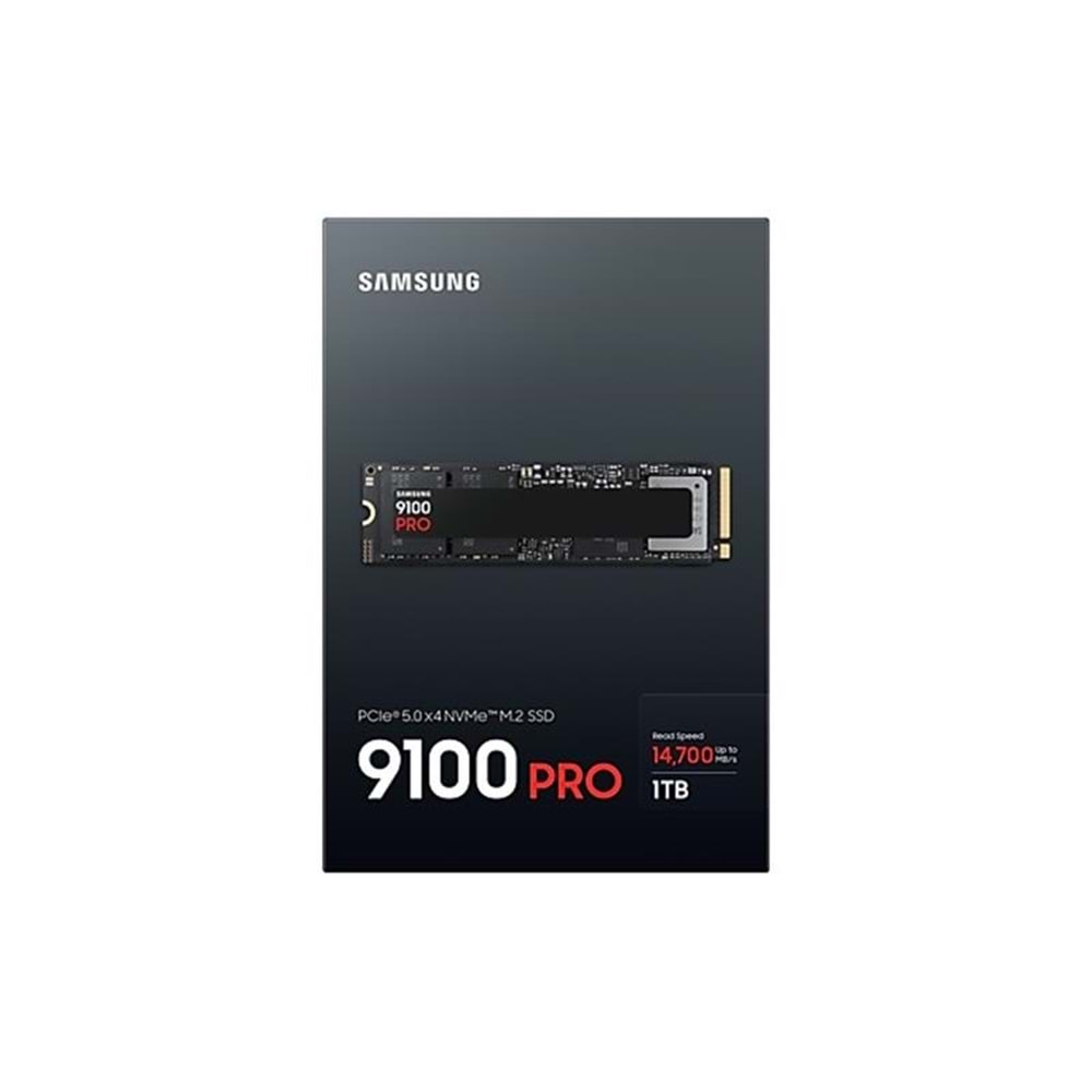 1 TB 9100 PRO SAMSUNG NVME M2 MZ-VAP1T0BW PCIE 14700-13300 MB/S SAMSUNG TR GARANTILI 