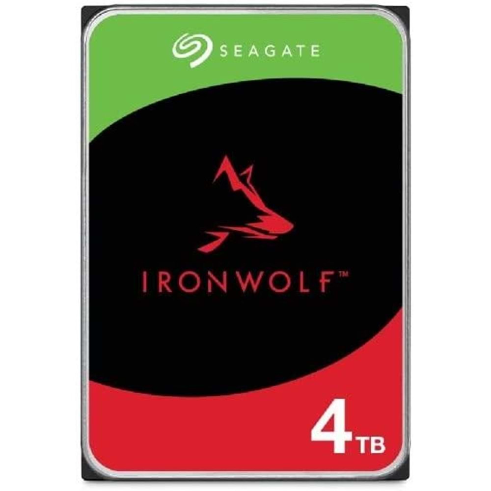4 TB SEAGATE 3.5 IRONWOLF SATA 5400RPM 256MB ST4000VN006 (3 YIL RESMI DIST GARANTILI) 