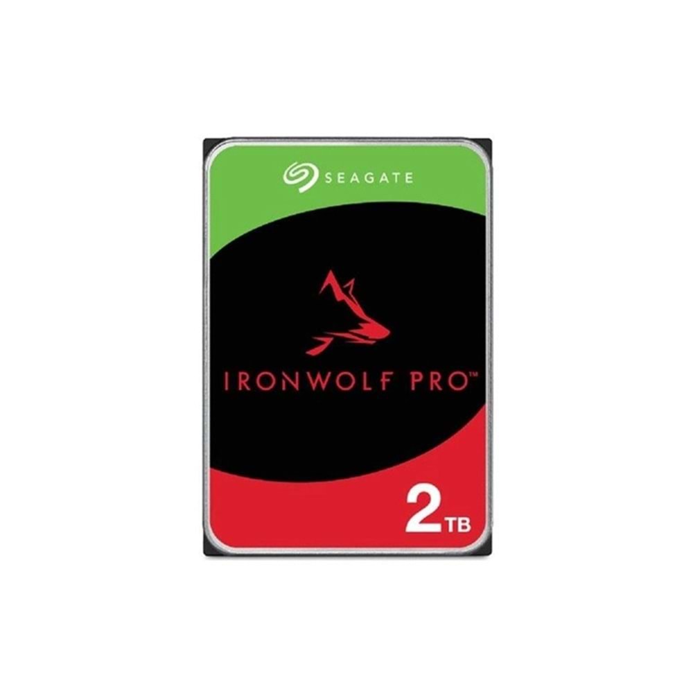 2 TB SEAGATE 3.5 IRONWOLF PRO SATA3 7200RPM 512MB ST2000NT001 (5 YIL RESMI DIST GARANTILI) 