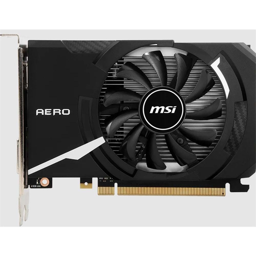 MSI GEFORCE GT1030 AERO ITX 2GD4 OC 2GB DDR4 64BIT1XHDMI 1XDVI EKRAN KARTI 