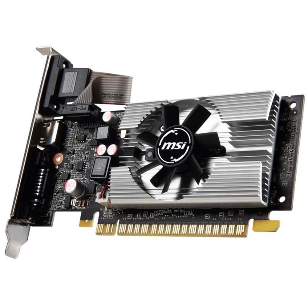MSI GEFORCE N210-1GD3/LP 1GB DDR3 64BIT 1XVGA 1XHDMI 1XDVI EKRAN KARTI 
