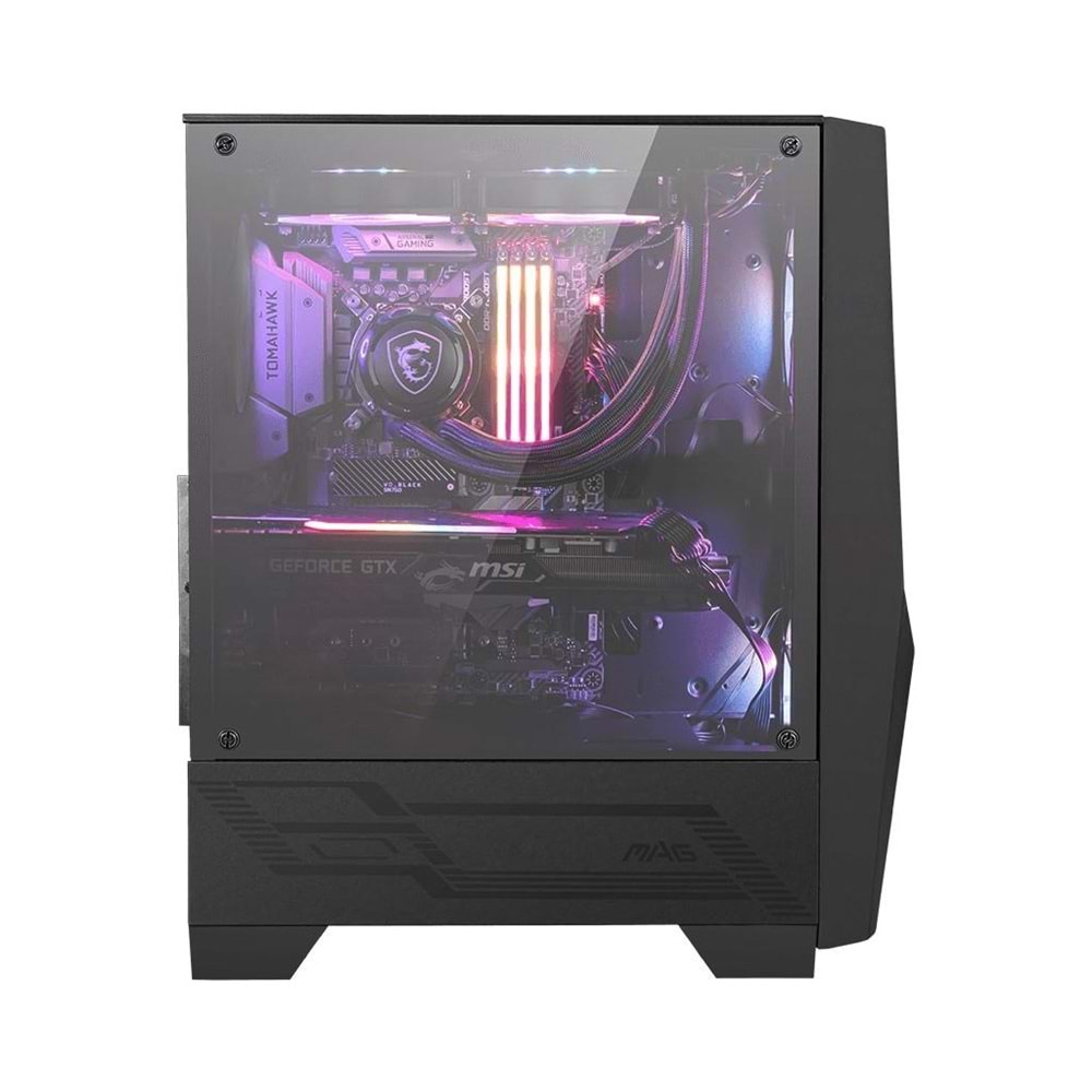 MSI MAG FORGE 100R TEMPERLI CAM ARGB PSU YOK 2X120MM 1X120MM GAMING ATX KASA SİYAH 