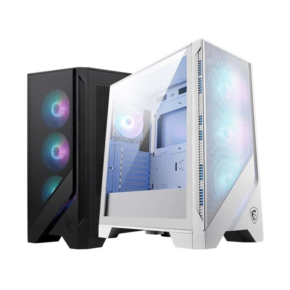 MSI MAG FORGE 320R AIRFLOW TEMPERED GLASS ARGB FAN USB 3.2 MATX BILGISAYAR KASASI 