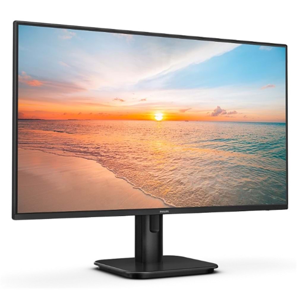 23.8 PHILIPS 24E1N1200A/01 IPS 1MS 120MHZ 1XVGA 1XHDMI 1XDP HOPARLÖR FLICKER-FREE VESA SİYAH 