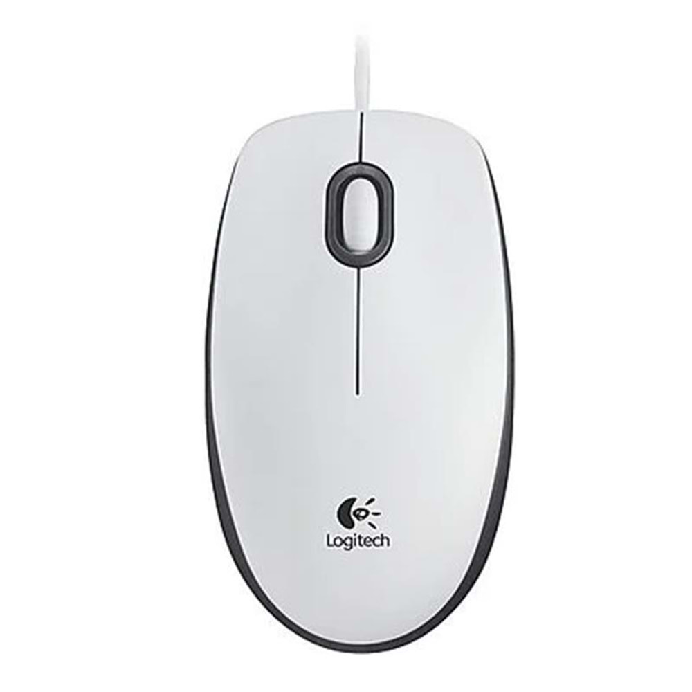LOGITECH M100 USB KABLOLU MOUSE BEYAZ 910-006764 