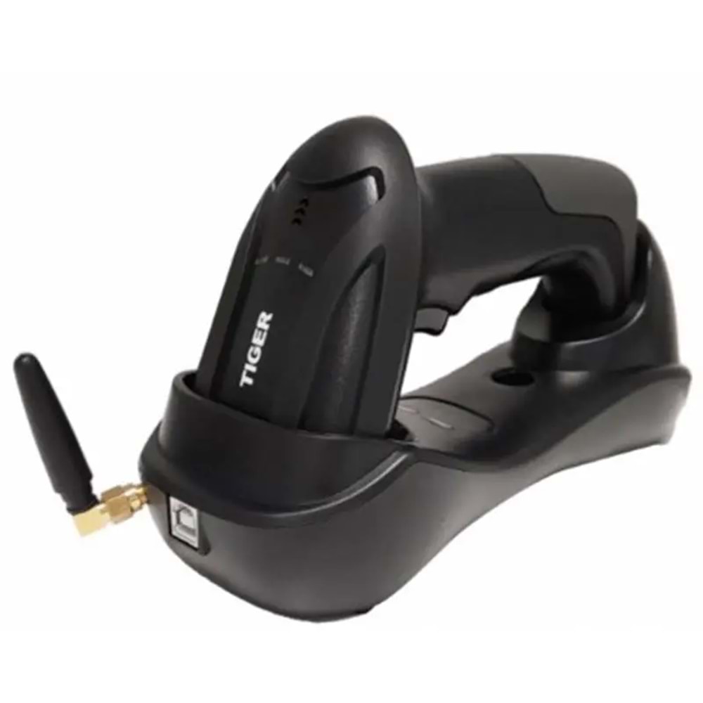 PERKON TIGER LS42 2D KAREKOD KABLOSUZ USB BARKOD OKUYUCU + CRADLE 
