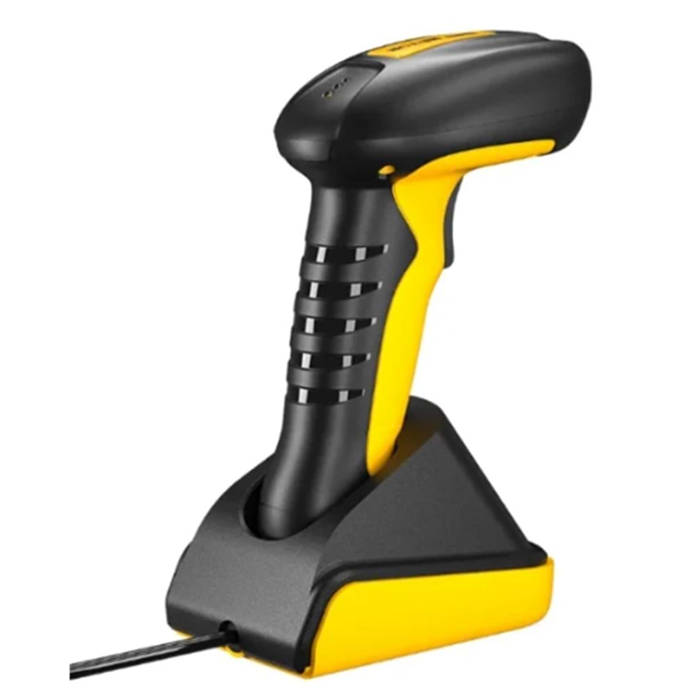 PERKON TIGER RS52 2D KAREKOD KABLOSUZ BLUETOOTH BARKOD OKUYUCU + CRADLE 