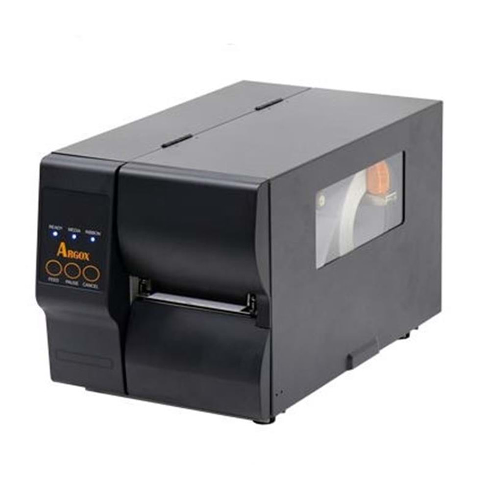 ARGOX IX4-240 PRO 203DPI TERMAL TRANSFER USB+SERİ+ETHERNET ENDÜSTRİYEL BARKOD YAZICI (RİBONLU KULLANIM) 