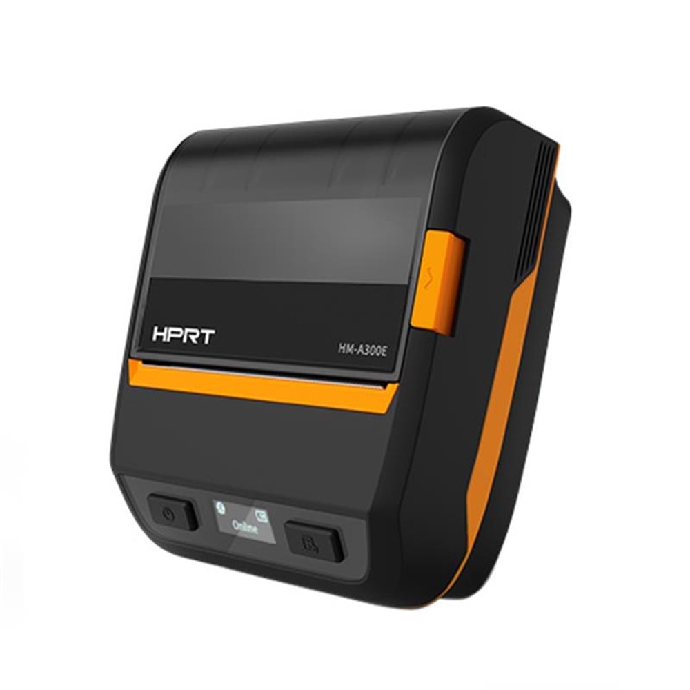 HPRT HM-A300E 203DPI DİREKT TERMAL USB+ BLUETOOTH TAŞINABİLİR BARKOD ETİKET FİŞ YAZICI 