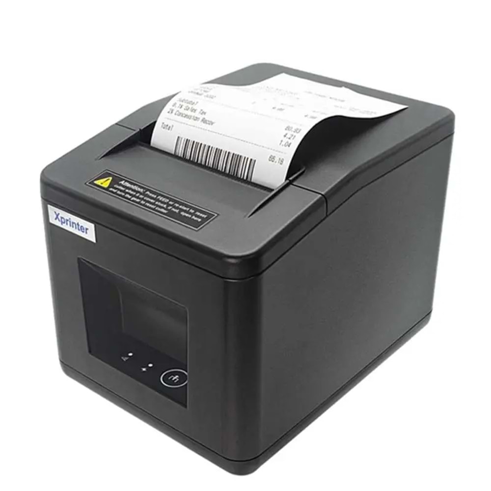 XPRINTER XP-Q805K 203DPI DİREKT TERMAL USB+ETHERNET OTOMATİK KESİCİ FİŞ YAZICI 