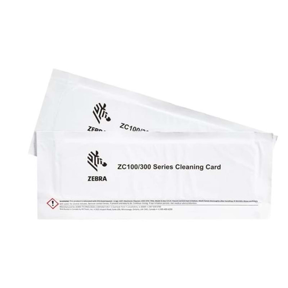 ZEBRA 105999-310-01 ZC100/ZC300 UYUMLU TEMİZLEME KİTİ 