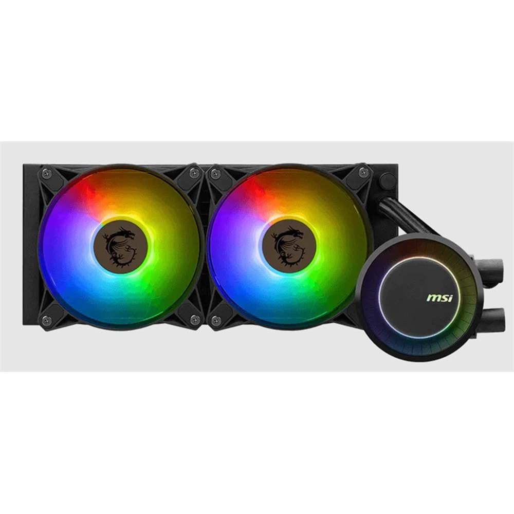 MSI MAG CORELIQUID E240 WHITE 240MM CPU SIVI SOĞUTUCU (LGA1150/1151/1155/1156/1200/1700/1851/AM4/AM5 UYUMLU) 