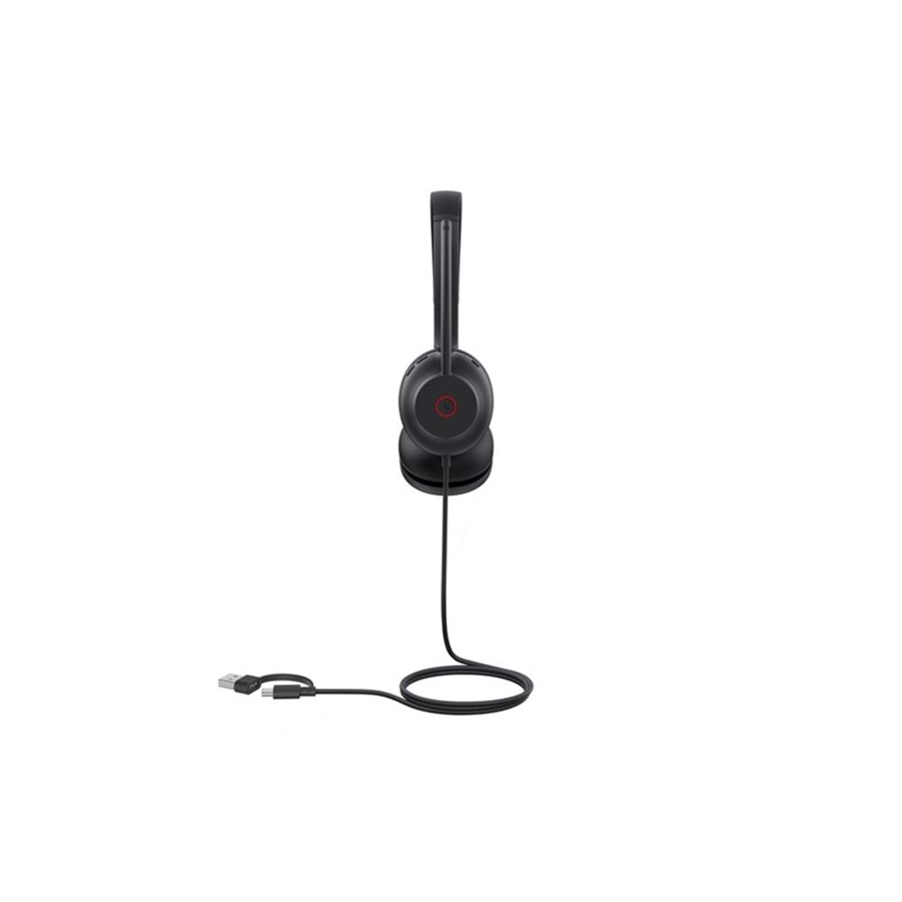 YEALINK UH35 DUAL UC USB-C/A TEAMS UYUMLU ÇİFT TARAFLI TAÇLI KULAKLIK 