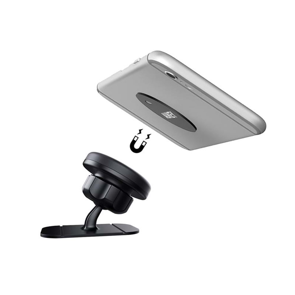 AUKEY HD-C13-BK GÜÇLÜ YAPIŞKAN VE MIKNATISLI ARAÇ İÇİ TELEFON TUTUCU 