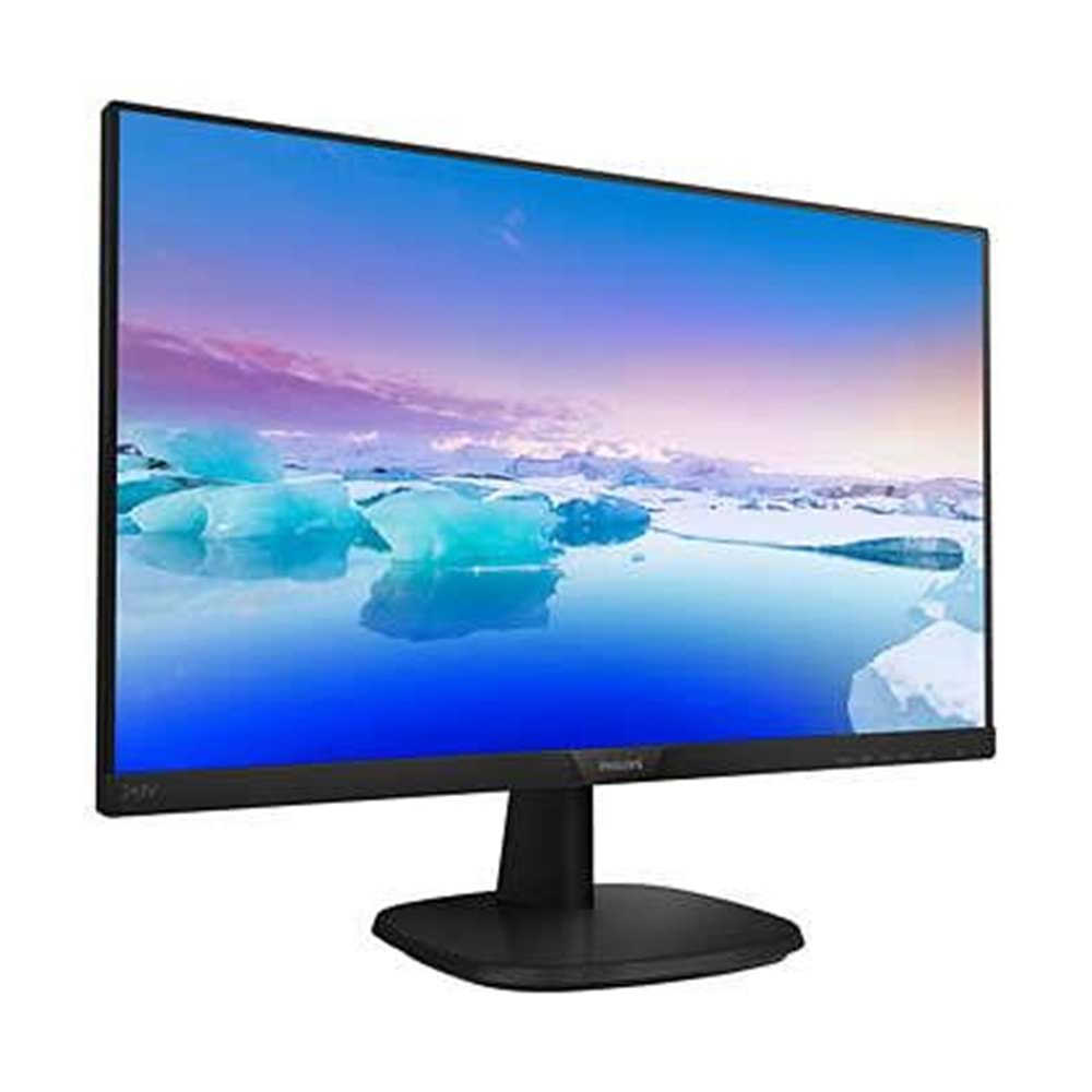 23.8 PHILIPS 243V7QJABF/00 IPS 4MS 75MHZ 1XVGA 1XHDMI 1XDP FHD 1920X1080 HOPARLÖR FLICKER-FREE VESA SİYAH 