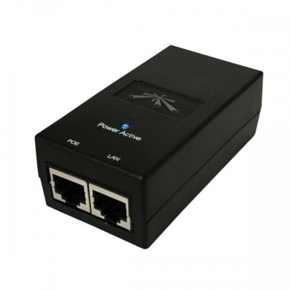 UBIQUITI POE-24-12W-G 24VOLT 12WATT GIGABIT PORT POE ADAPTÖR 