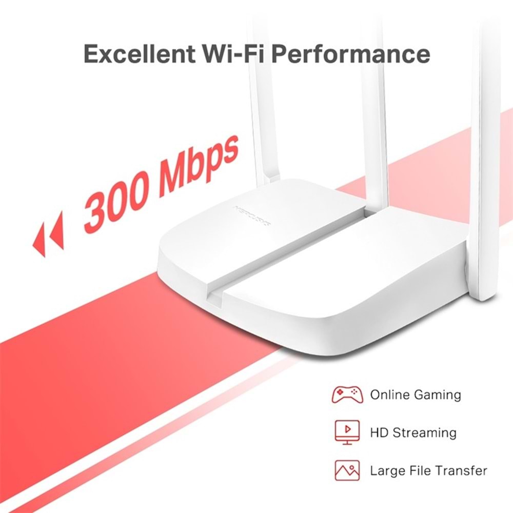 TP-LINK MERCUSYS MW306R 300MBPS WIFI N ROUTER 