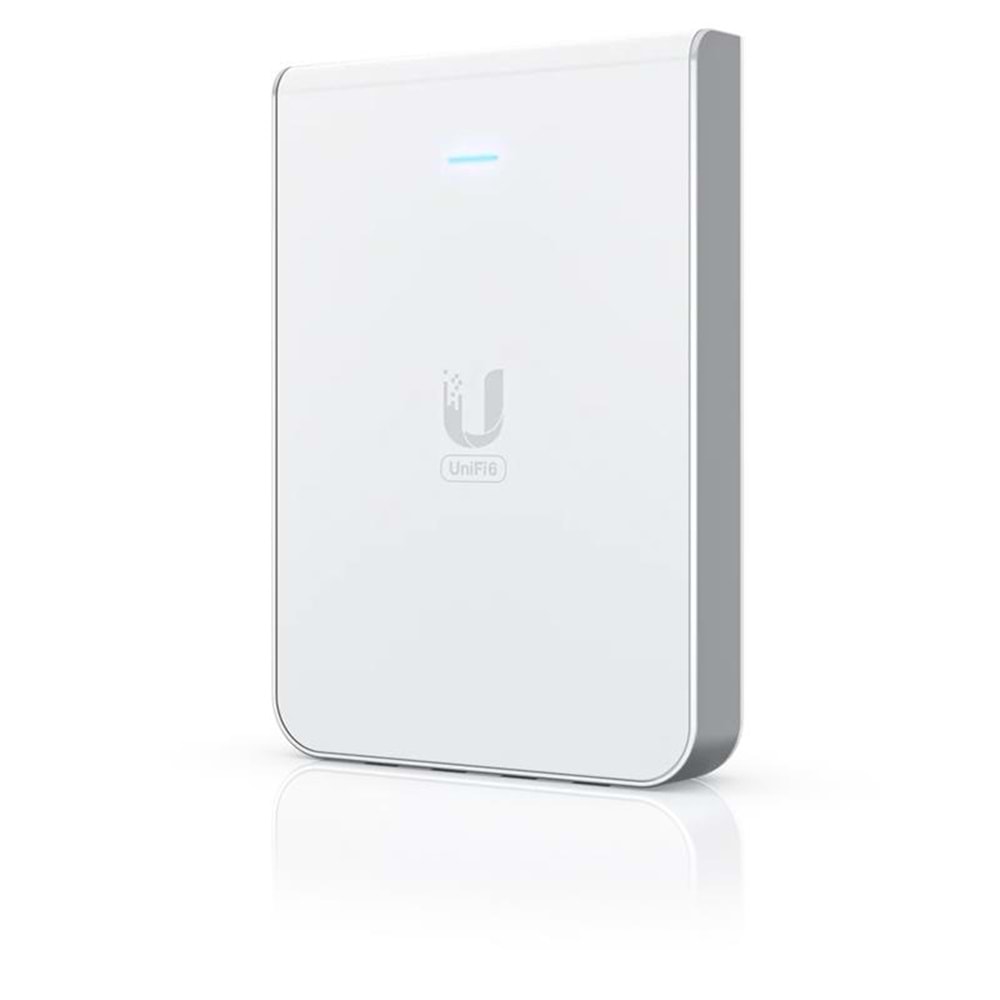 UBIQUITI U6-IW 2.4/5GHZ DUALBAND WIFI6 4X4 MU-MIMO 4.8GBPS 5.9 DBI İÇ ORTAM DUVAR TİPİ ACCESS POINT(ADAPTÖRSÜZ) 